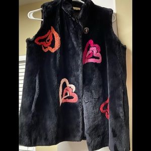Zuki Fur Vest size S